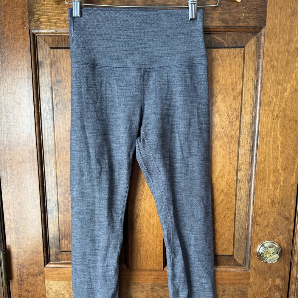 Lululemon Gray Marl Leggings Size 4